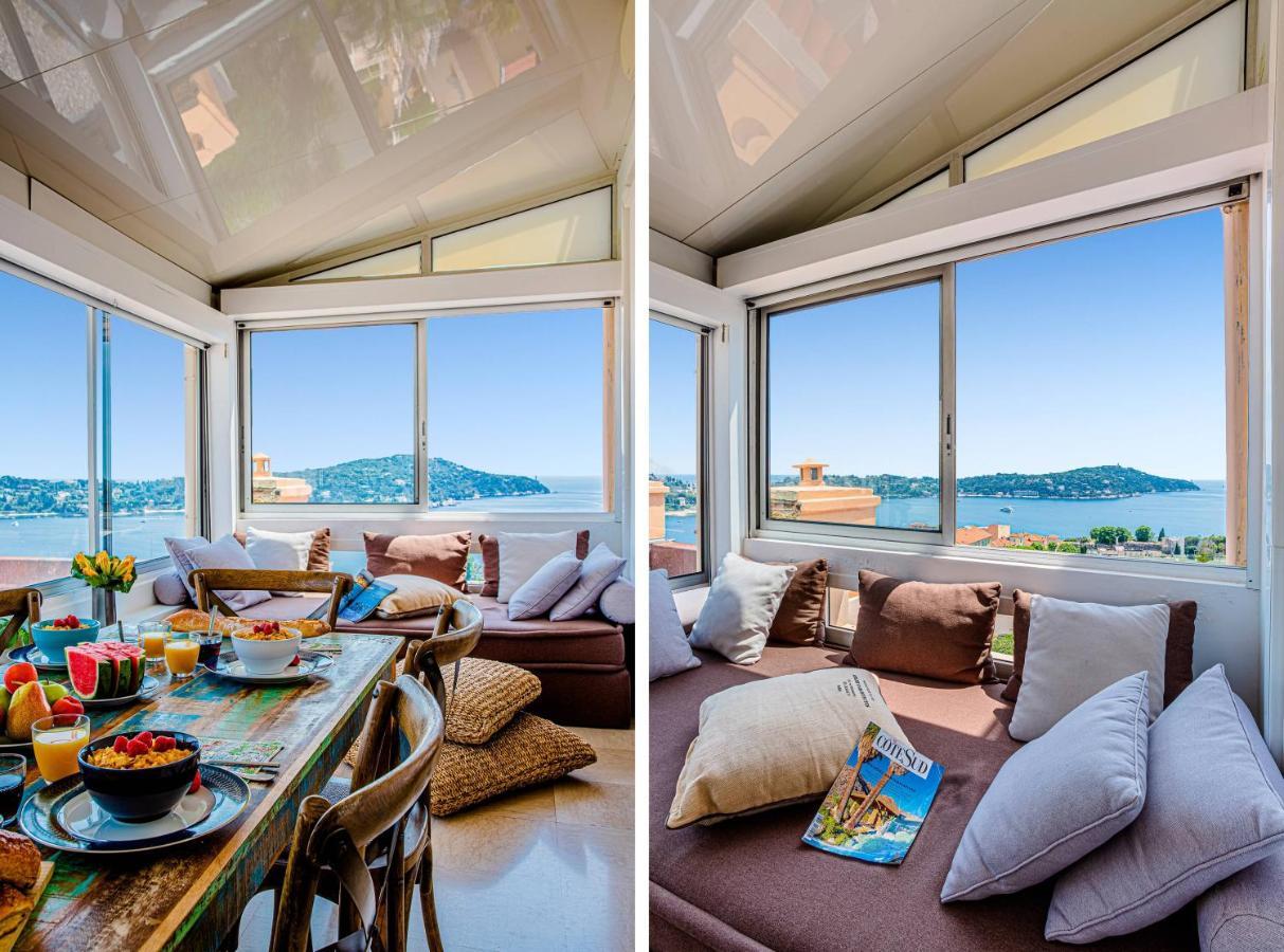 My Casa - Villefranche Cauvin - Panoramic Sea View Ac Dış mekan fotoğraf
